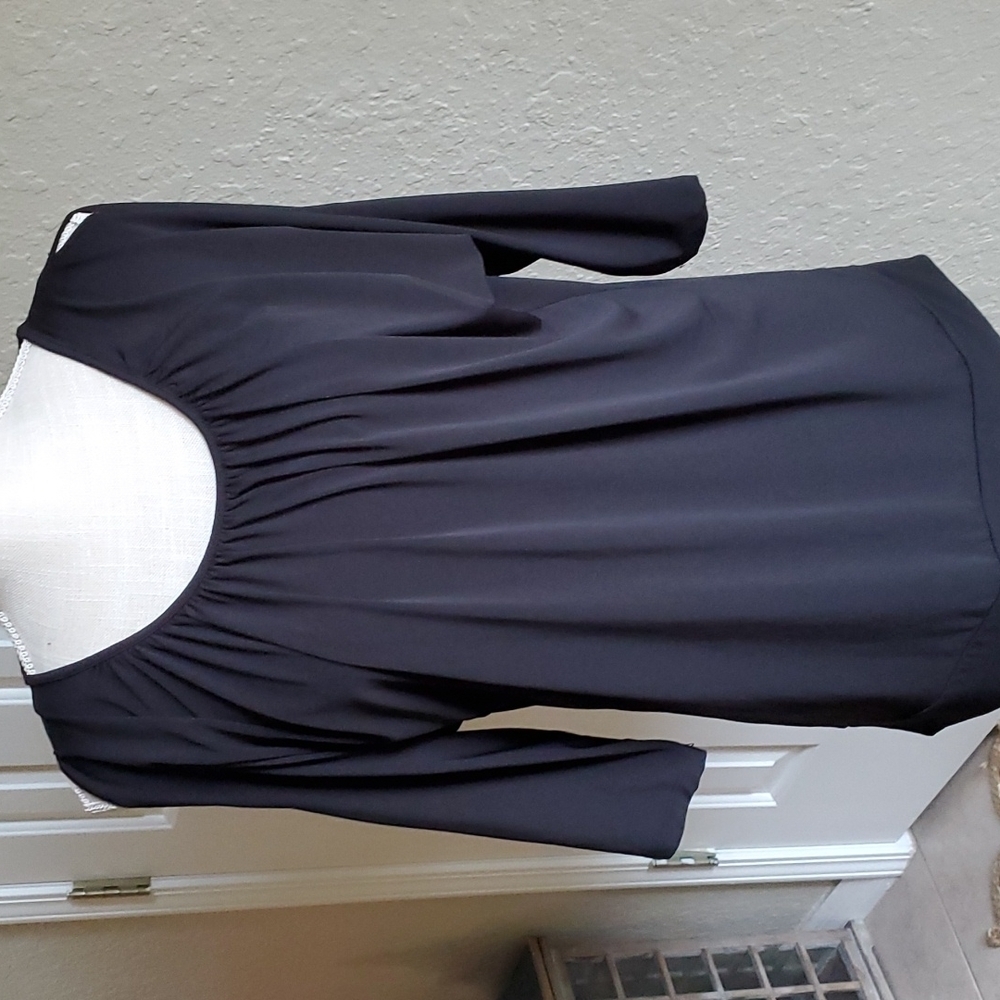 New York and Co cold shoulder top